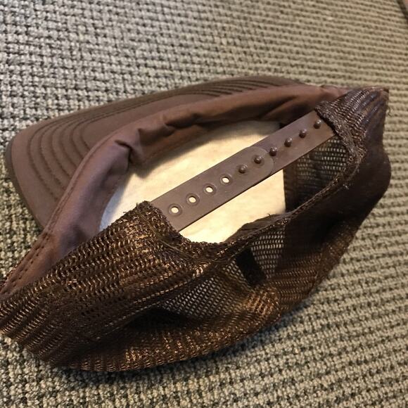 Lincoln Park Zoo Chicago Trucker Hat Brown OSFA - Picture 3 of 4